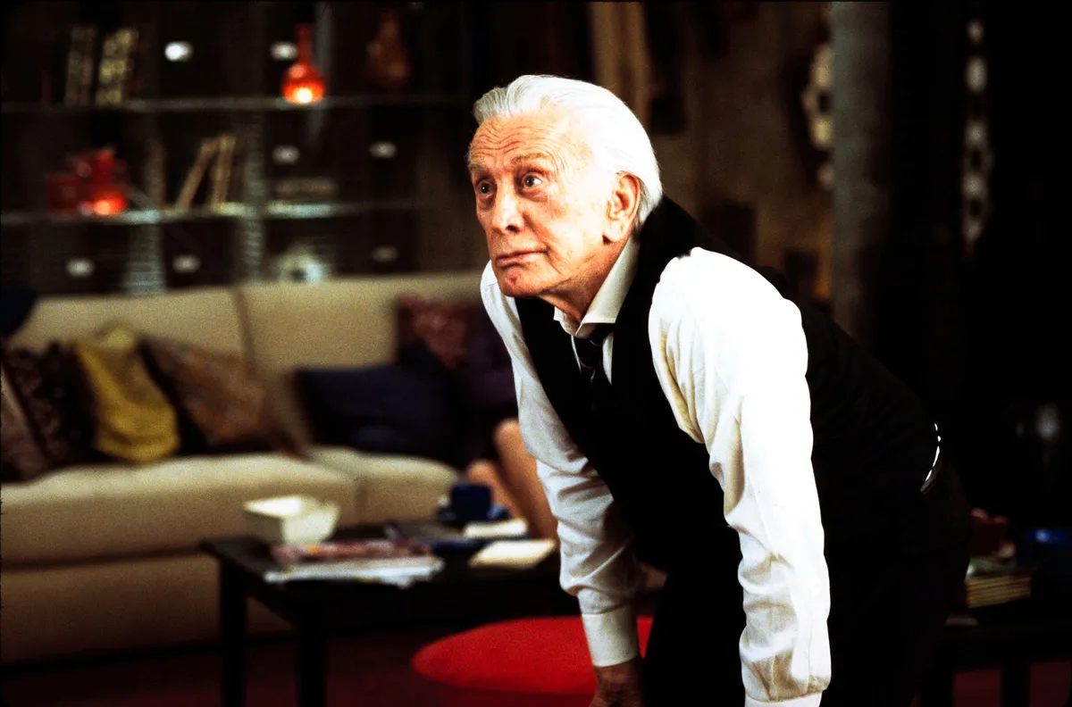 Kirk Douglas a Túl nagy család című film egyik jelenetben.