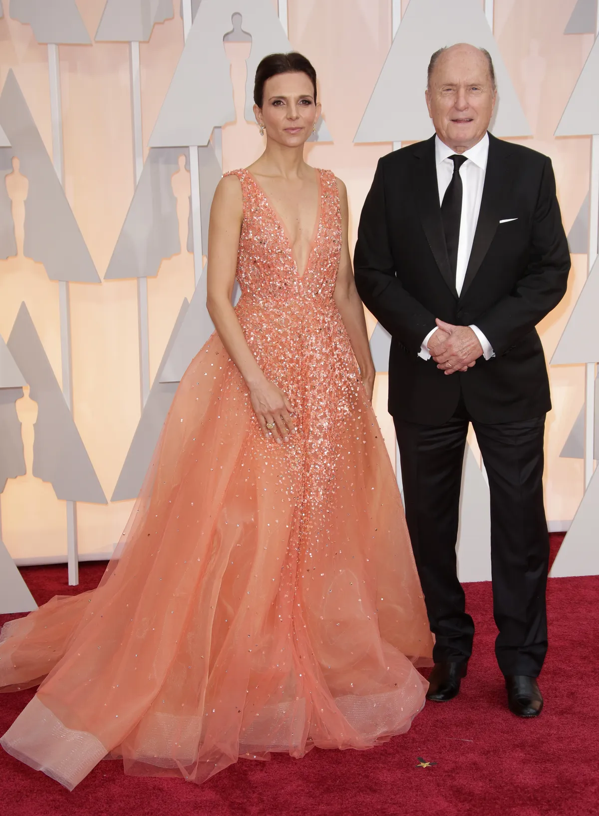 Robert Duvall feleségevel, Luciana Pedraza-val 2005-ben házasodott össze