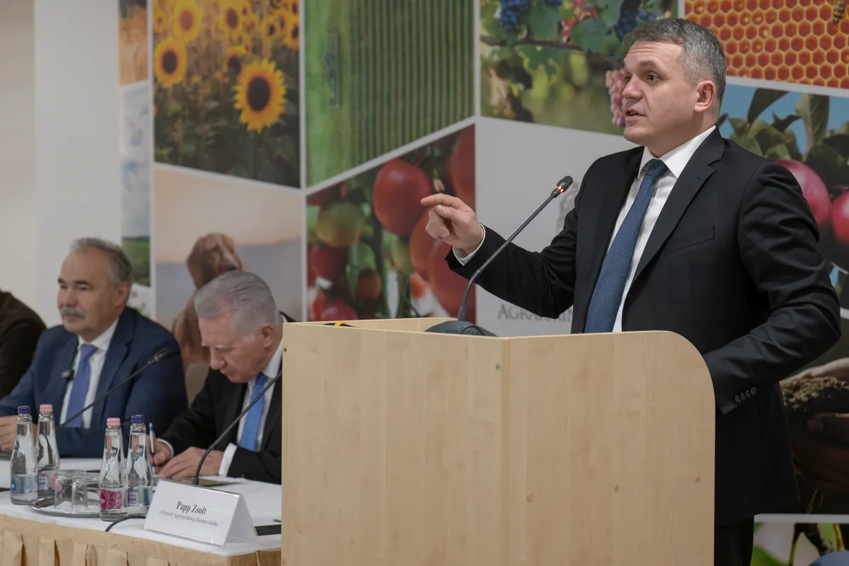 Papp Zsolt, a Nemzeti Agrárgazdasági Kamara (NAK) elnöke