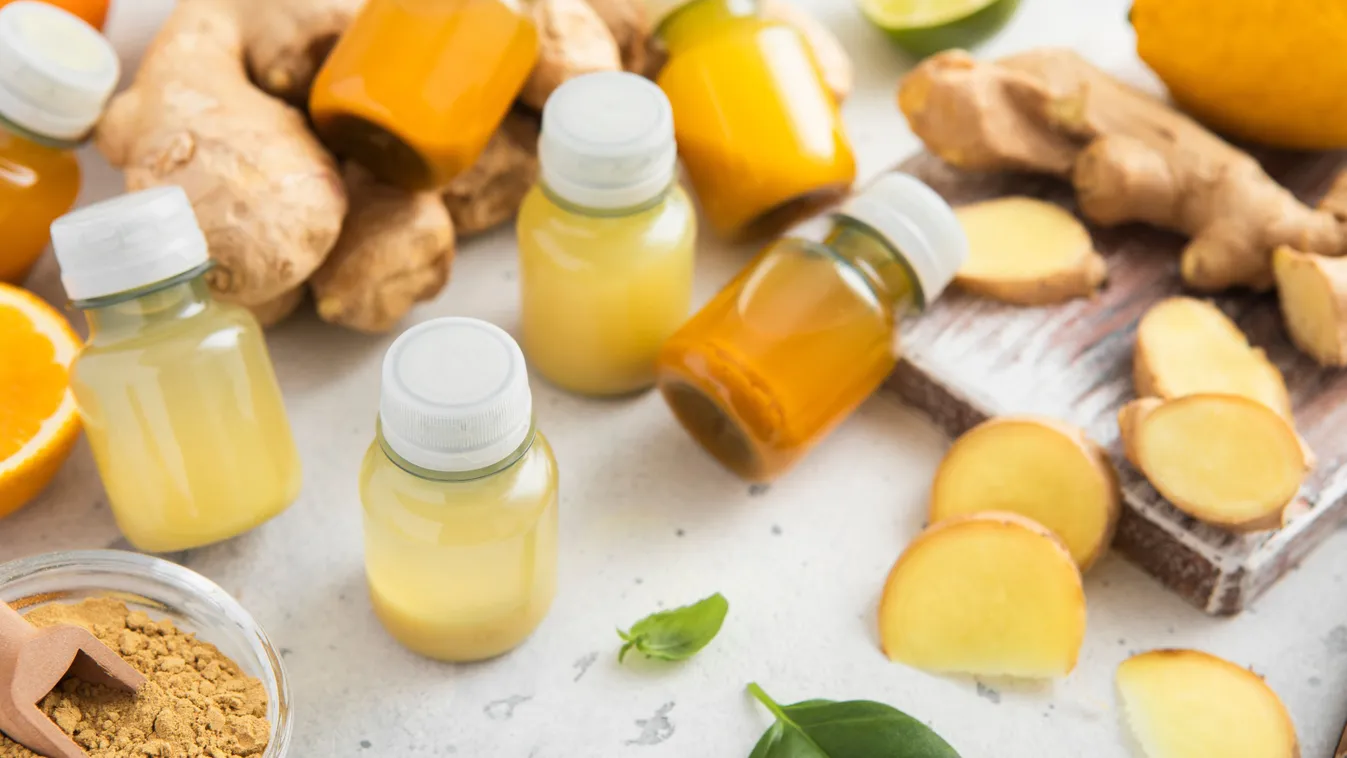 Gyömbér shot készítés