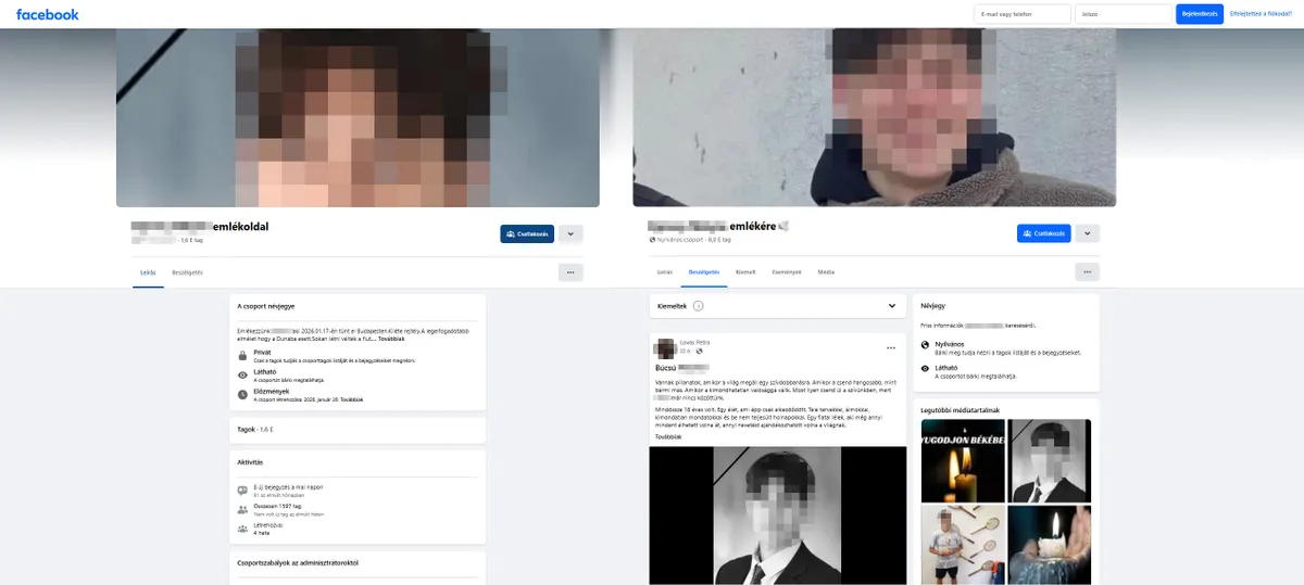 Többezer tagja van az emlékoldalaknak