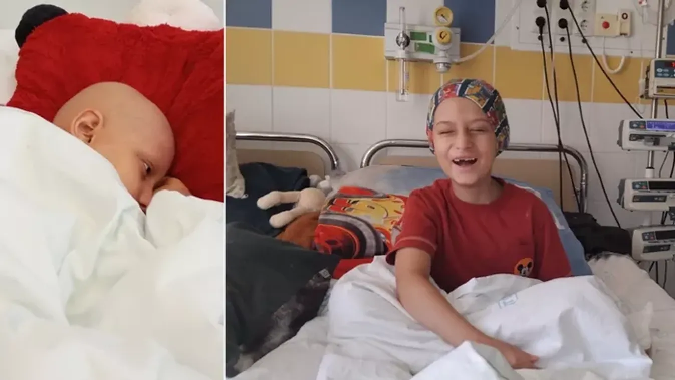 „Minek keljek fel? Este van” - Megvakította a daganat a 8 éves Noelt