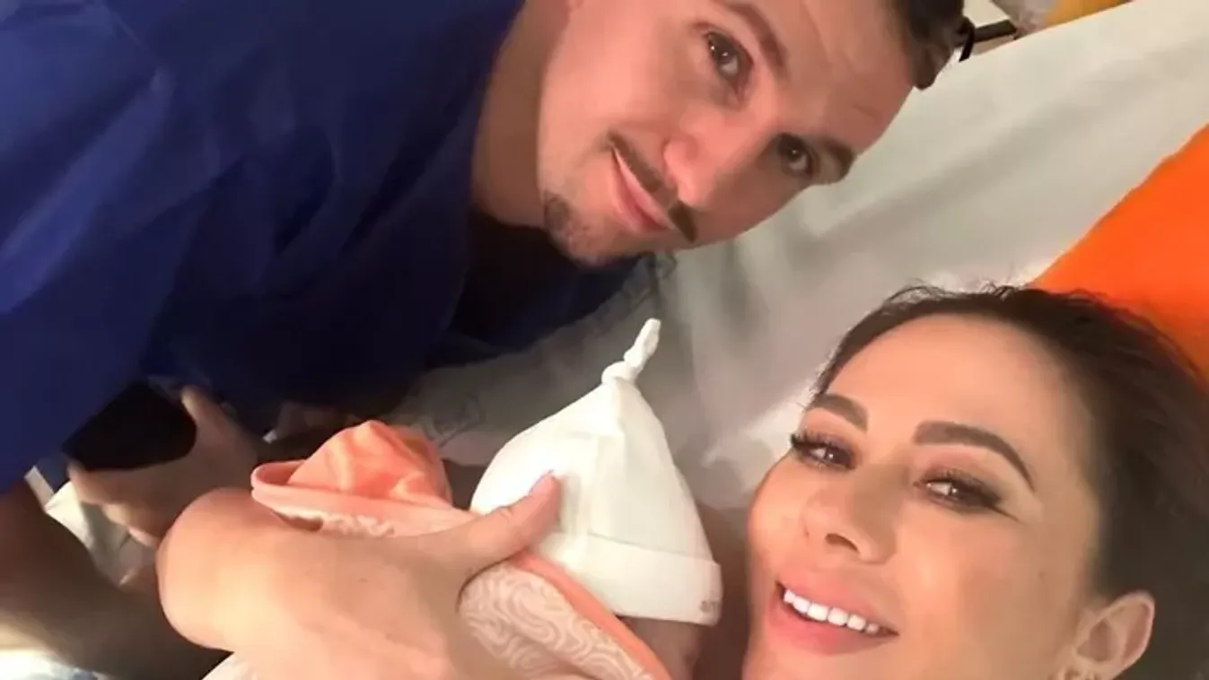 Tündéri fotót osztott meg kislányáról Megyeri Csilla