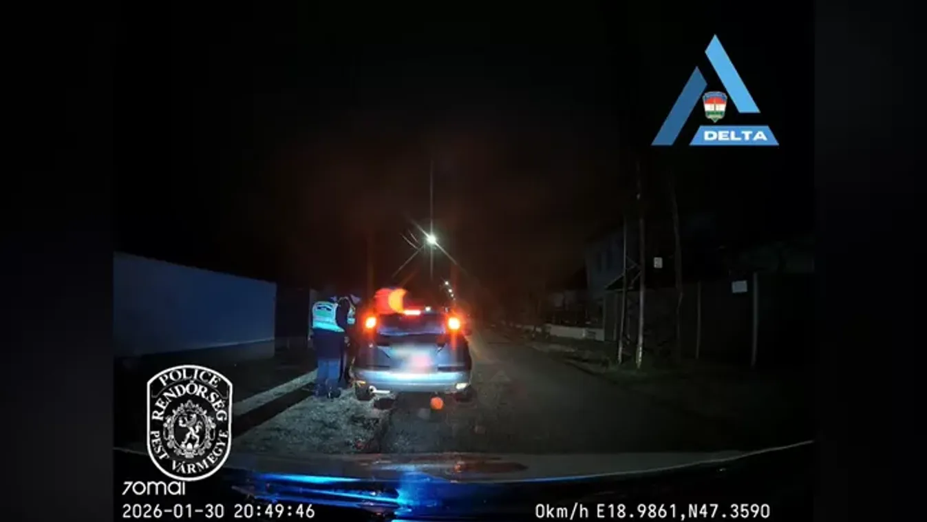 Részegen, jogsi nélkül, droggal a kocsiban - Így kapták el a zsaruk Lászlót