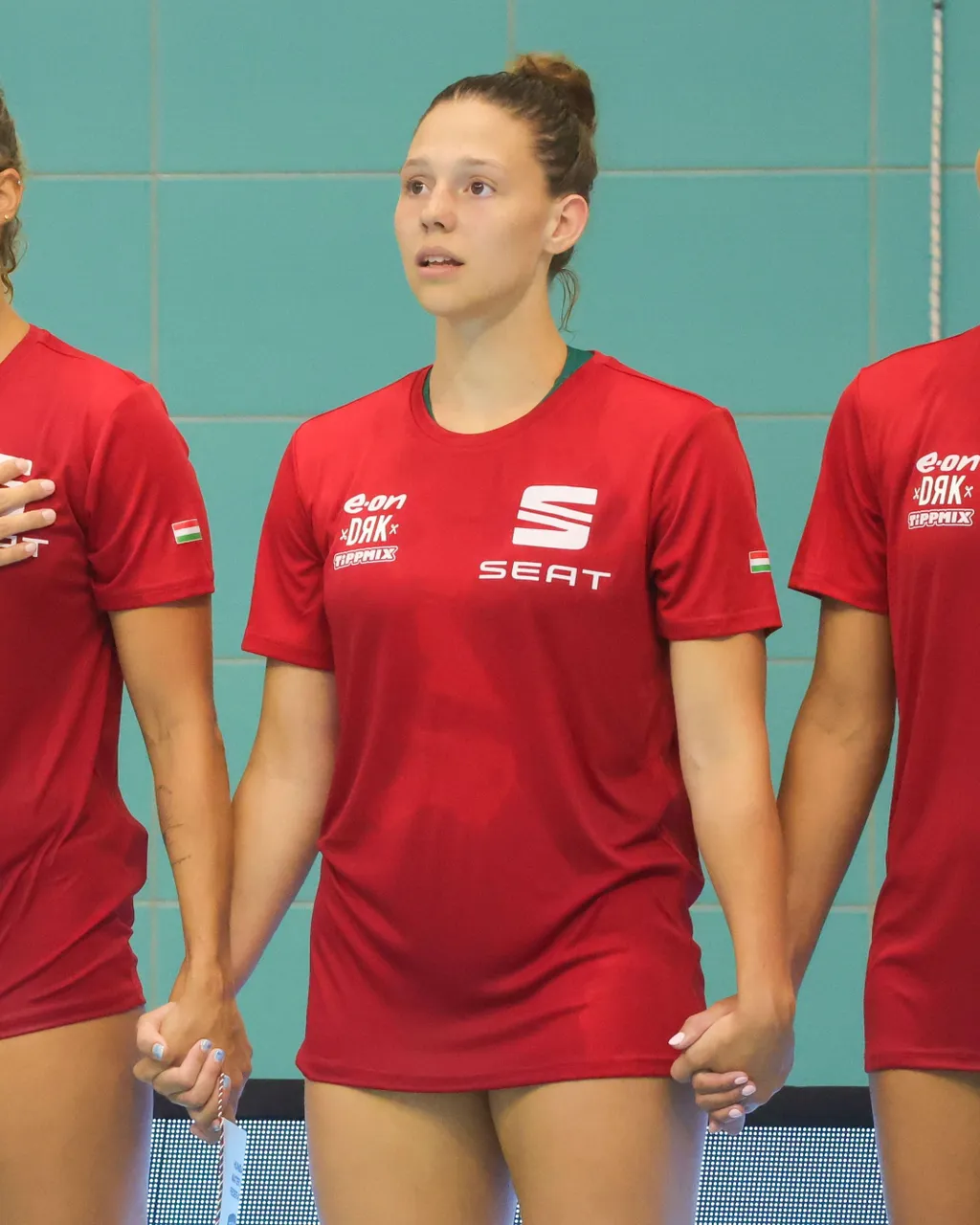 Gödöllő 20250624 Vízilabda Seat kupa Magyarország - Új-Zéland  fotó Török Attila Nemzeti Sport  Keszthelyi Rita  Golopencza Szonja  Szilágyi Dorottya