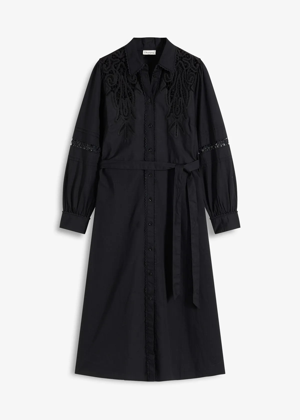 Bonprix Midi inguha csipke betéttel 