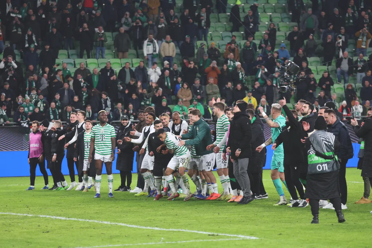 Ünnepel a Ferencváros