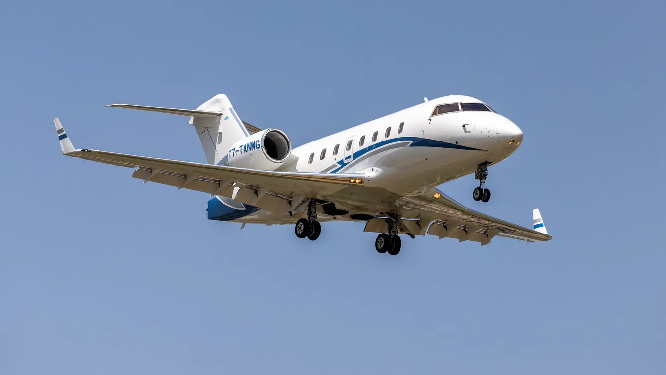 Ilyen Bombardier Challenger 600 típusú jármű volt a balesetet elszenvedő gép is.
(A kép illusztráció)