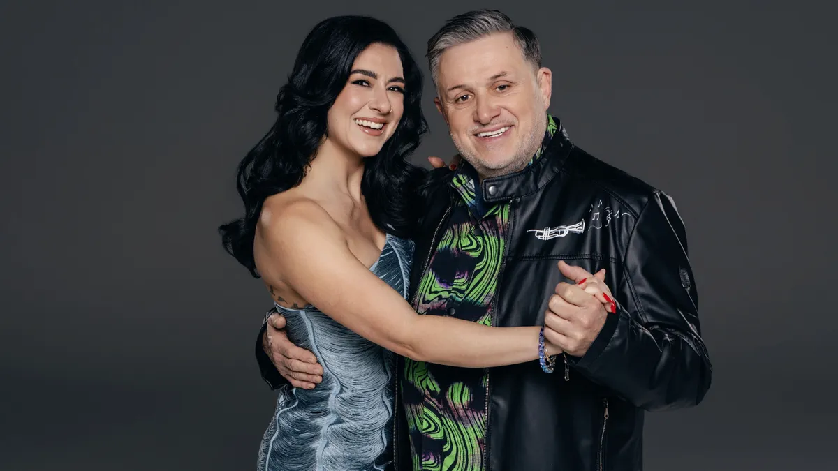 Stana Alexandra és Lagzi Lajcsi fotója