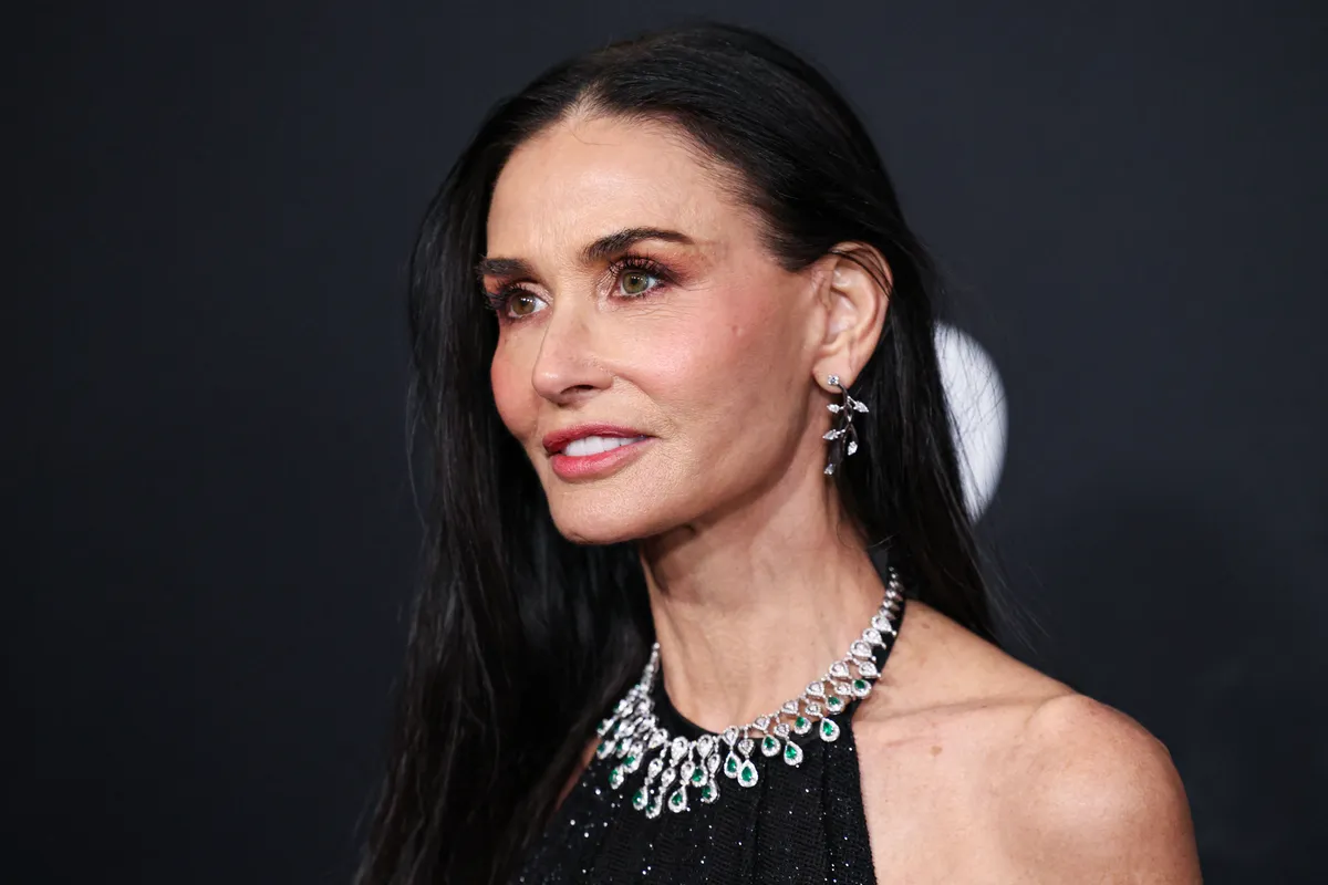 Ezzel a külsővel szoktuk meg az utóbbi években Demi Moore-t  
