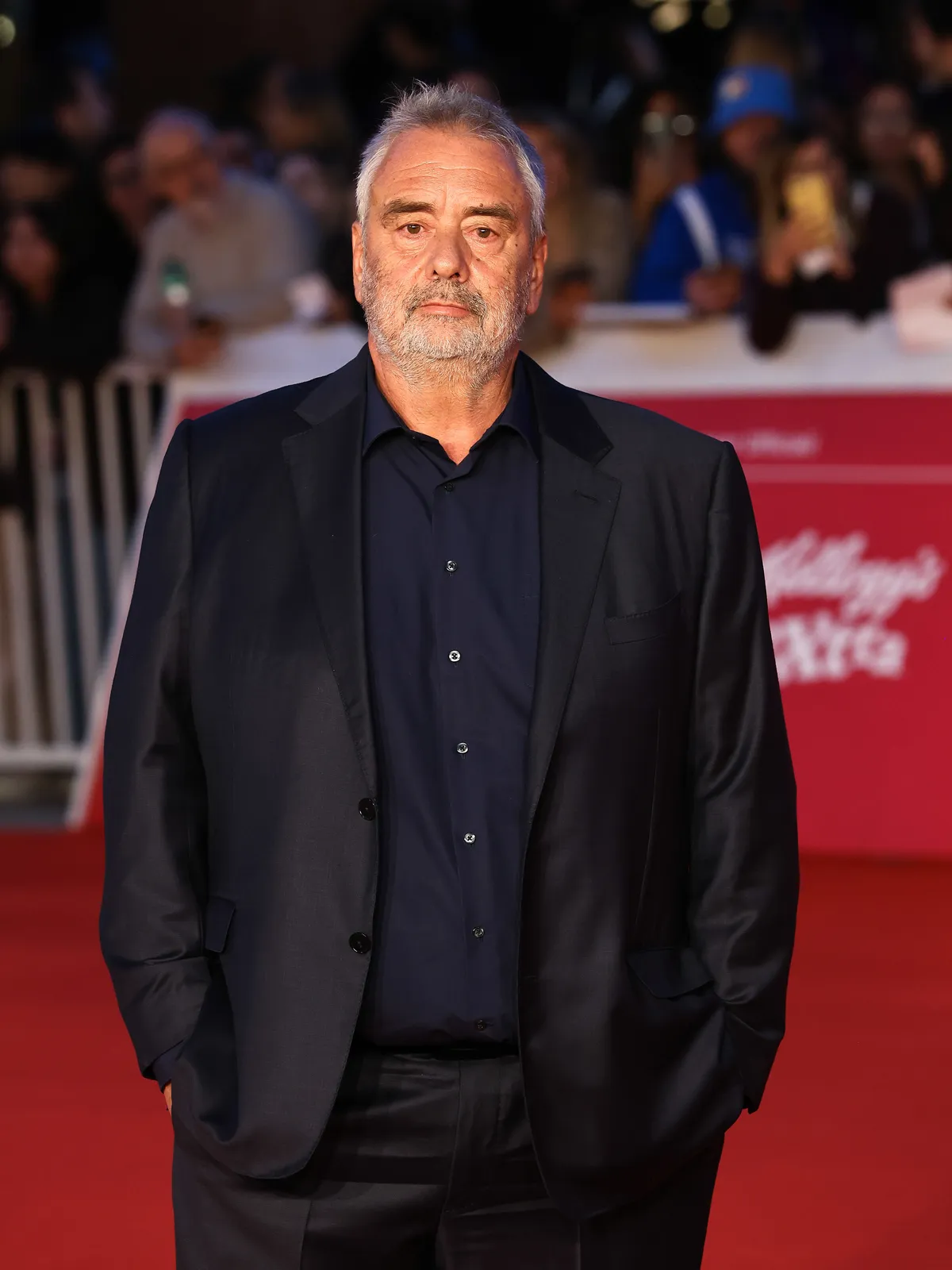 Luc Besson a Dracula római premierjén.