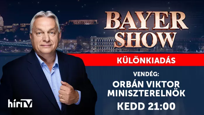Orbán Viktor a Bayer show rendkívüli kiadásában