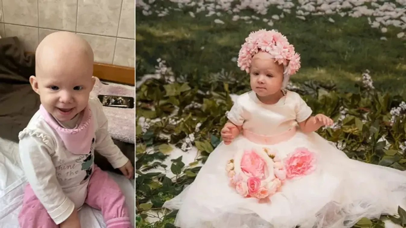 "Erősnek kell maradnom, akkor is, ha belül darabokra hullok" - Szúnyogcsípésnek indult a 2 éves Lia rákos daganata