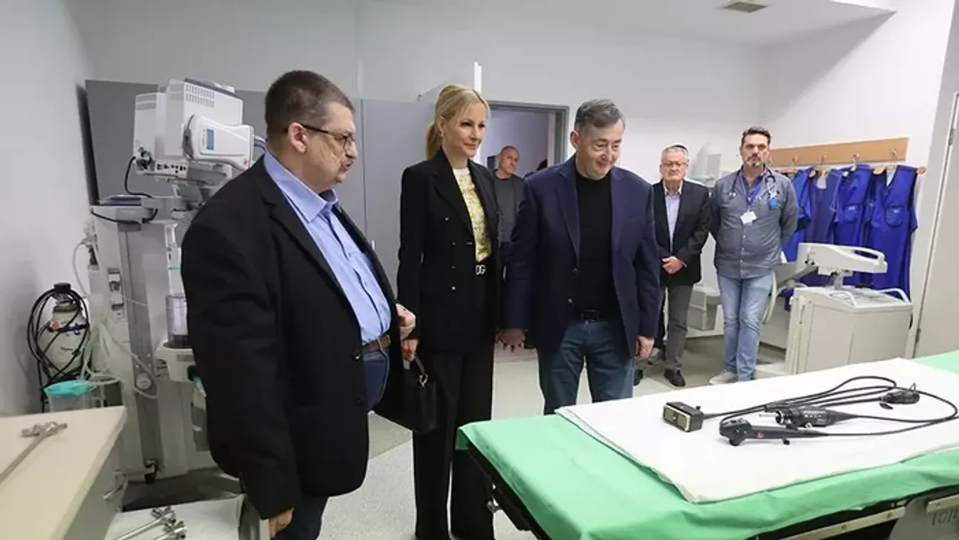 25 milliós kórházi fejlesztés Edelényben dr. Várkonyi Andrea és Mészáros Lőrinc jóvoltából