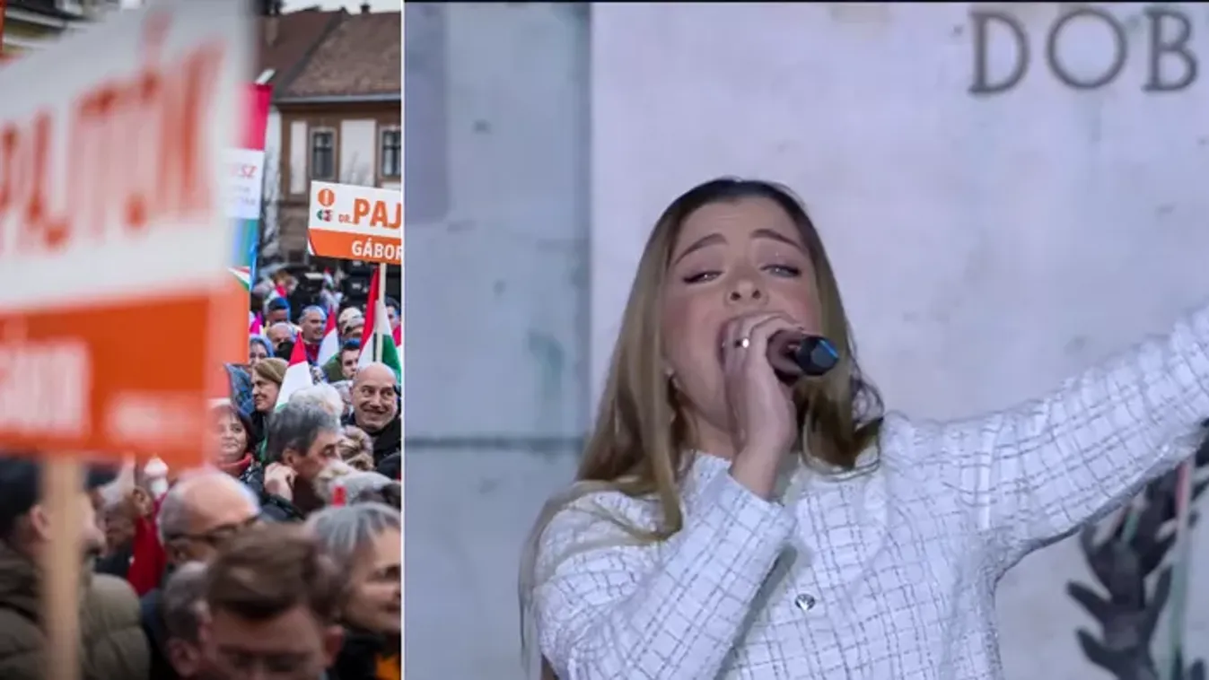 Dér Heni indította Orbán Viktor egri országjárását! Óriási tömeg fogadta!