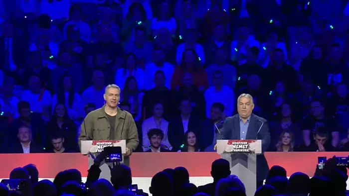 Orbán Viktor beszéde a Háborúellenes Gyűlésen