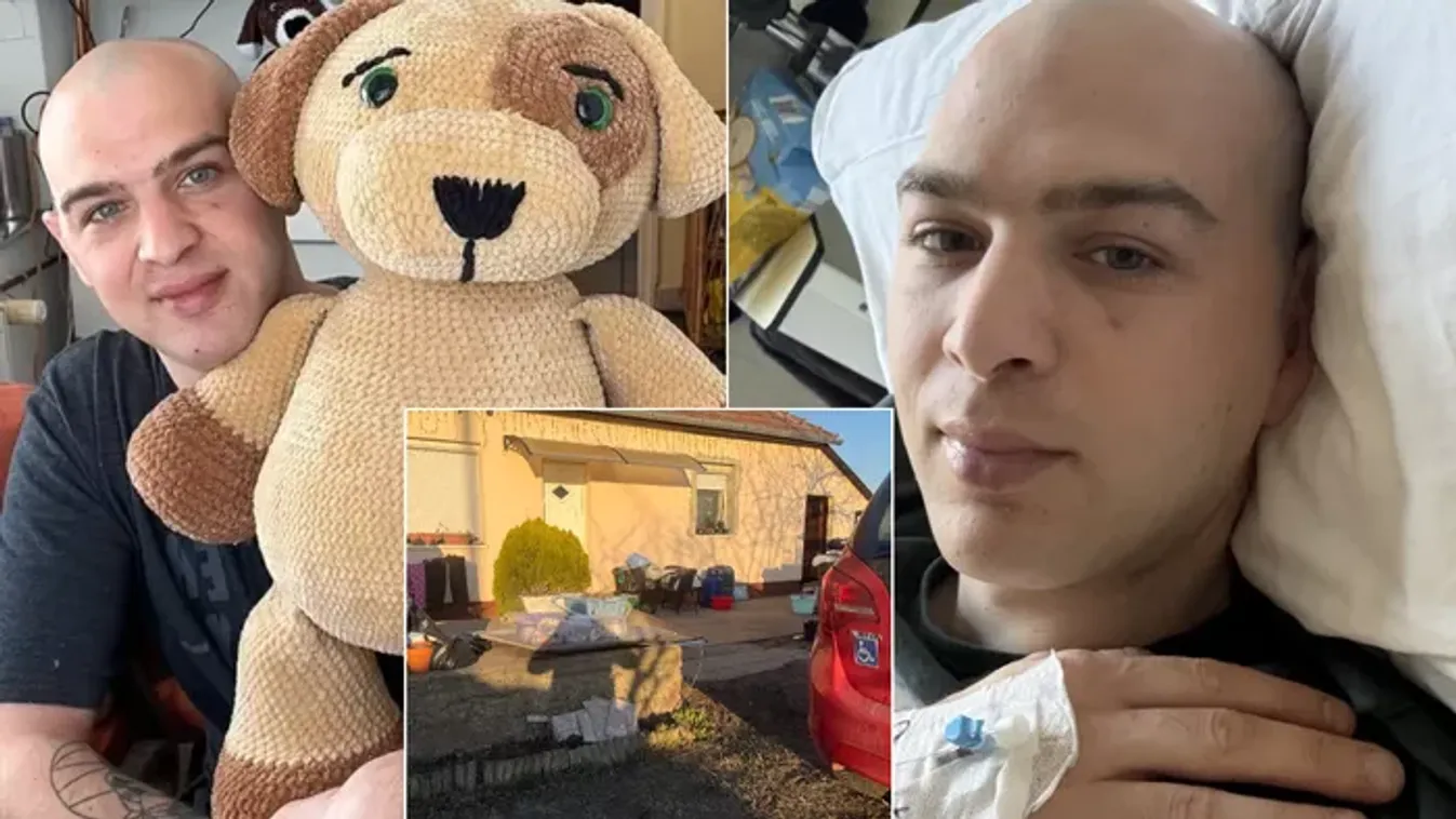 Óriás kutyust horgolt a betegséggel küzdő bugyi férfi – erre gyűjt Krisztián
