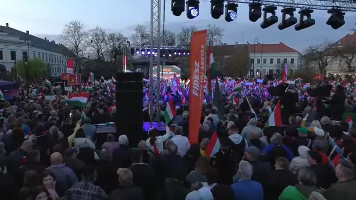 Ekkora tömeg várja Orbán Viktort Nagykanizsán