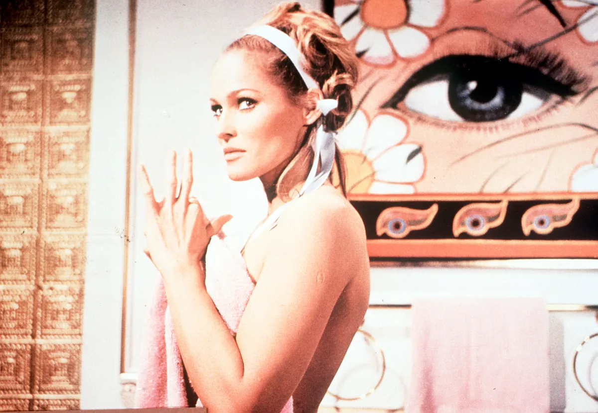 Ursula Andress lélegzetelállító volt a James Bond-filmben.