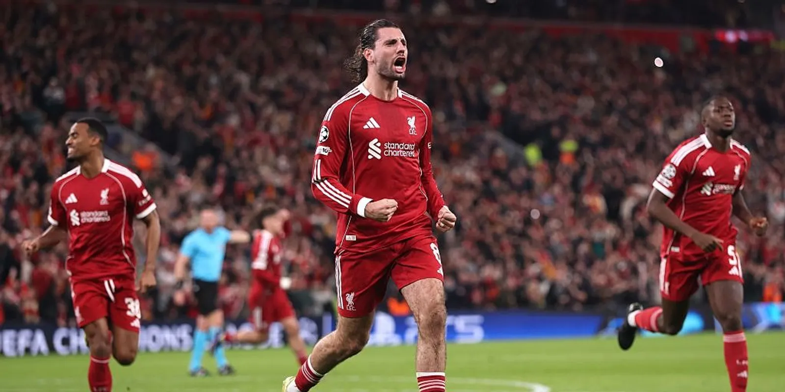 Mindenkit átvertek Liverpoolban, videón Szoboszlai gólja