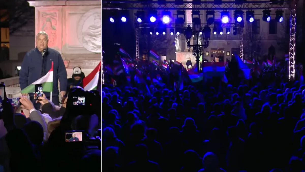 Győri országjárás: hatalmas ováció fogadta Orbán Viktort