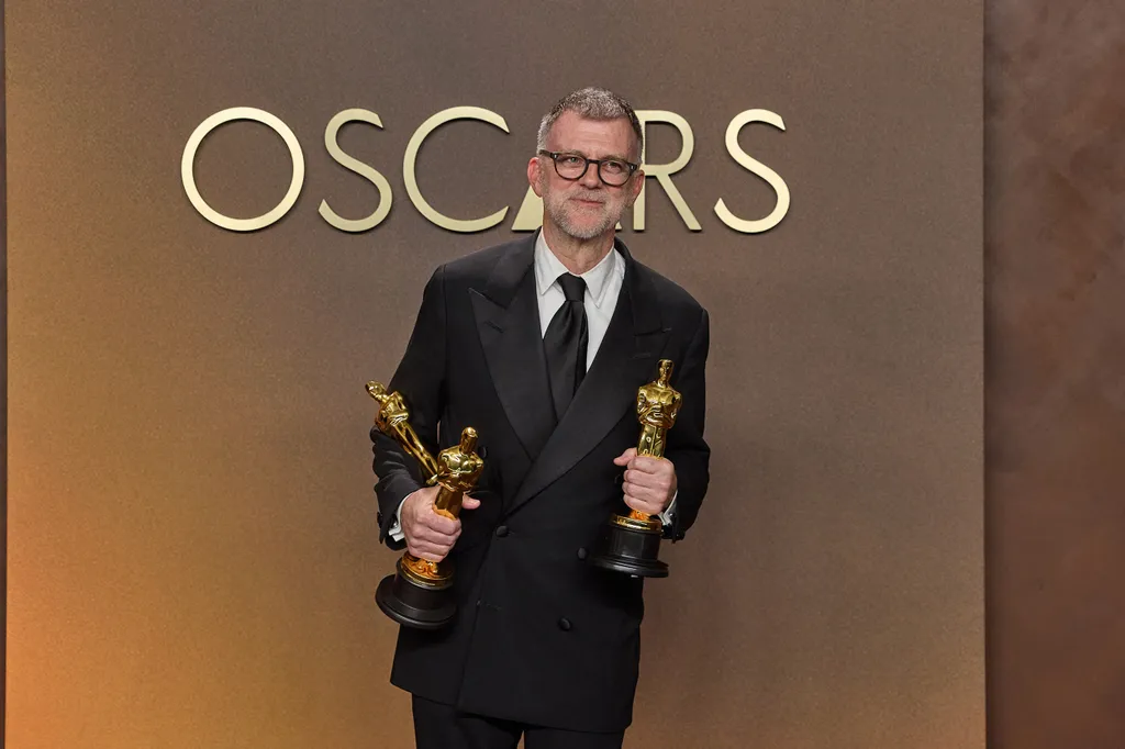 Paul Thomas Anderson backstage during the live 98th Oscars at the Dolby Theatre at Ovation Hollywood in Los Angeles.