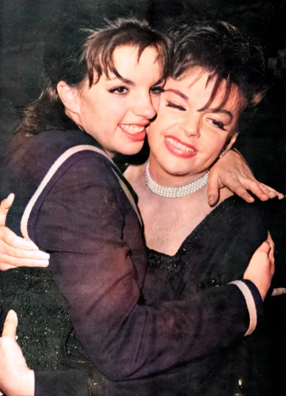 Judy Garland és lánya, Liza Minelli.