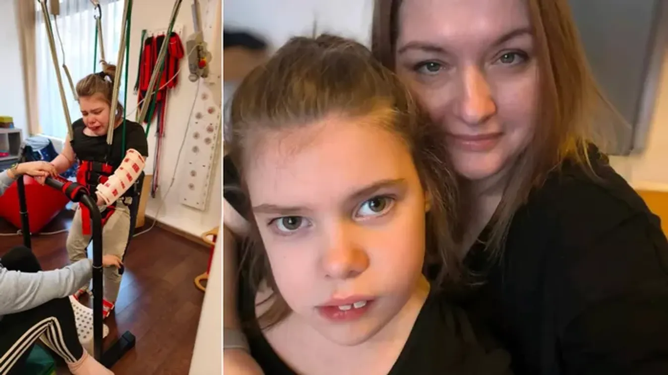 "Egy újabb csatát kell megnyernünk" – születésekor kapott sztrókot Hanna, most egy műtét mindent megváltoztathat