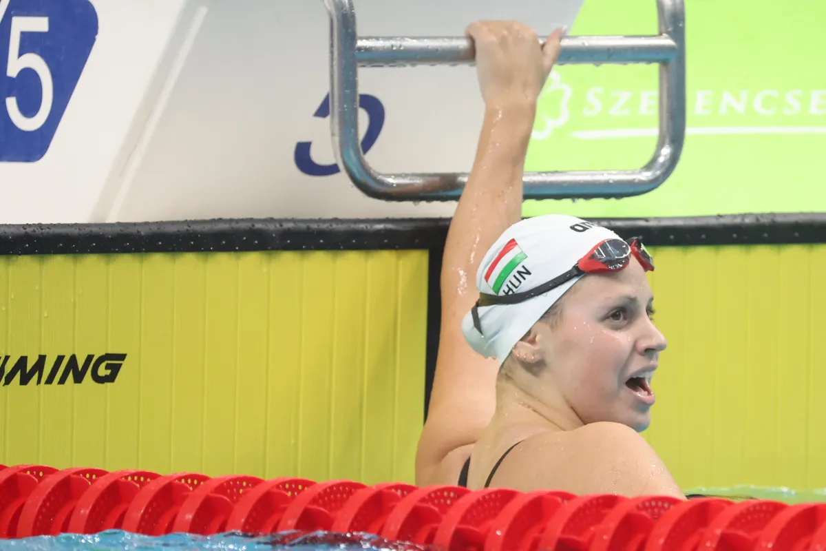 Jackl Vivien újra élvezi az úszást 