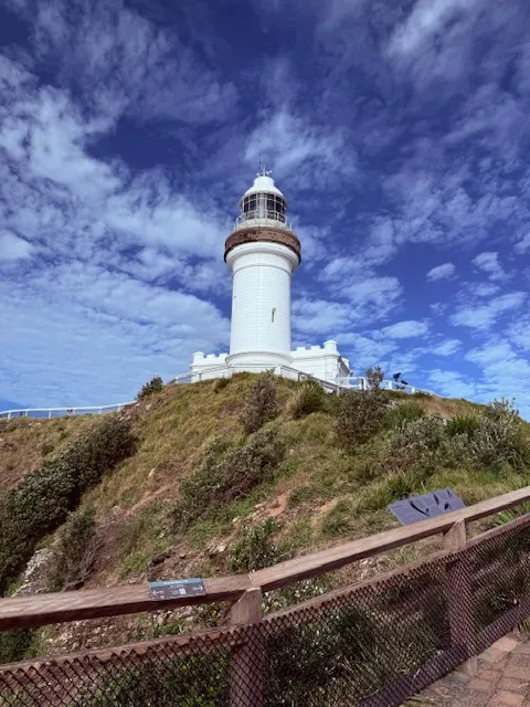 A Cape Byron kilátó Ausztráliában.