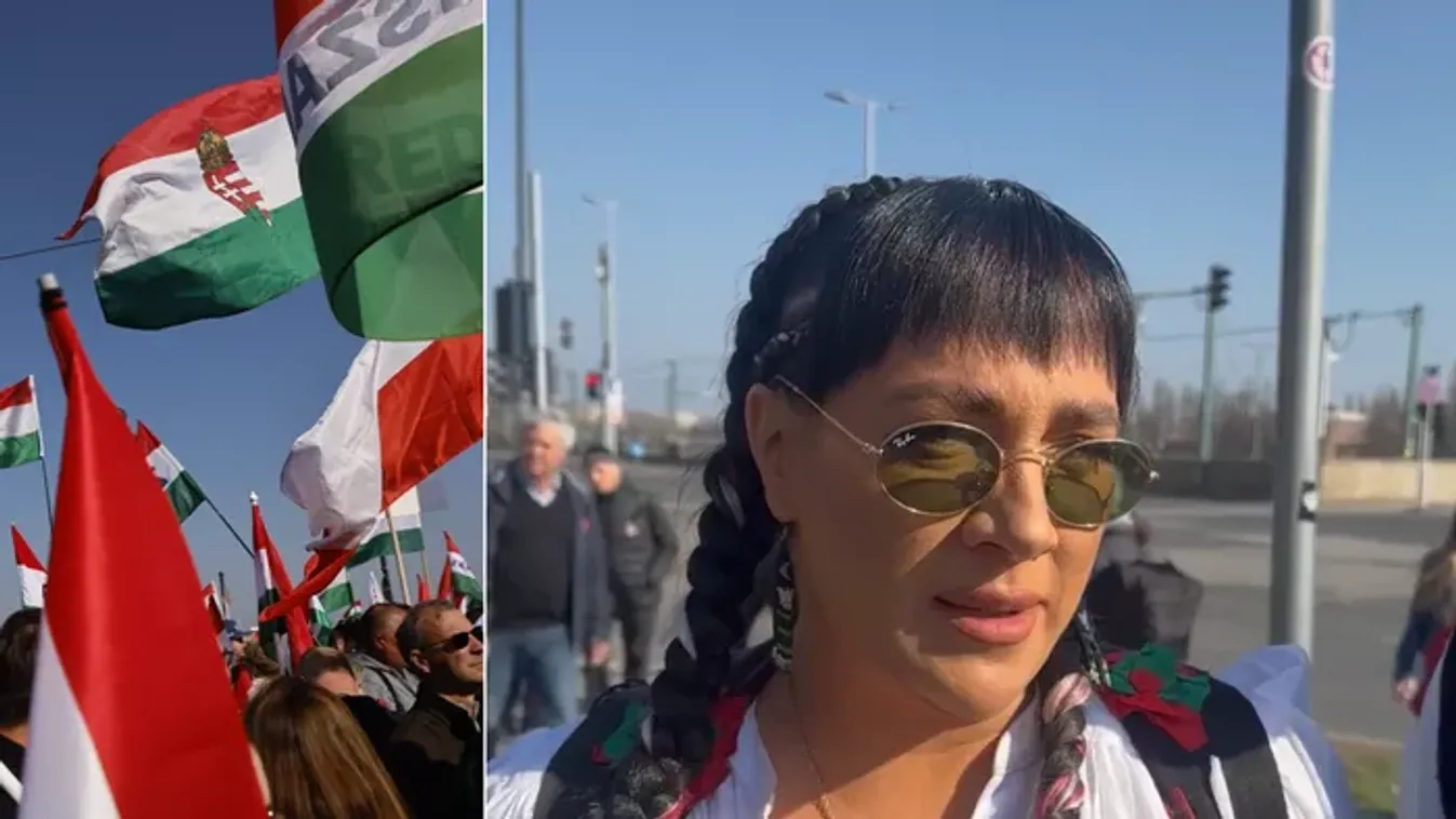 Tóth Gabi is jelen van a budapesti Békemeneten: A magyaroknak itt a helye
