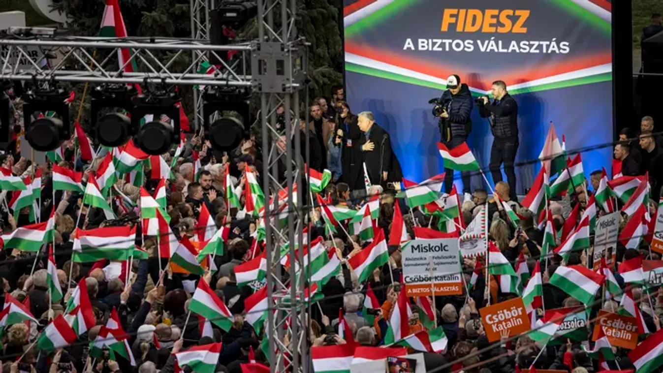 Orbán Viktor: Köszönöm, Miskolc! Nagyok vagytok!