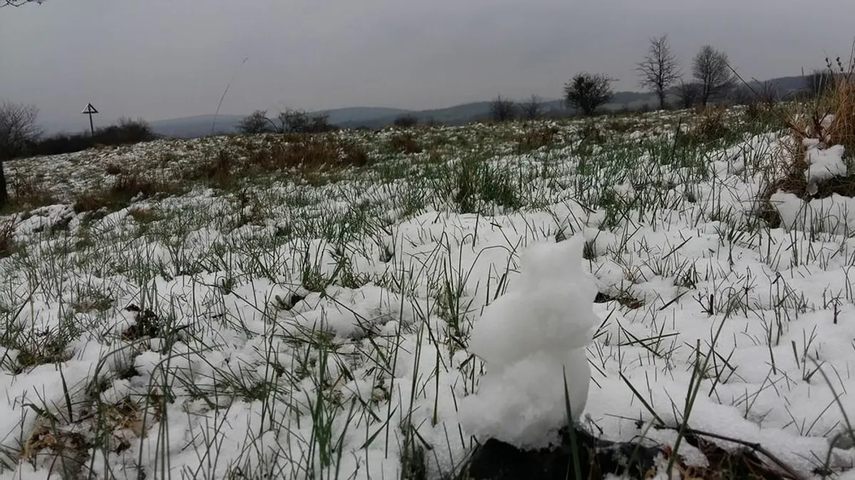 Havazás: fehérbe öltözött Bakony és a Kőszegi-hegység