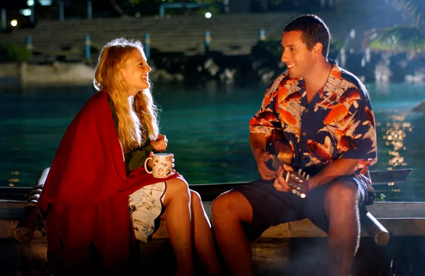 Drew Barrymore és Adam Sandler Az 50 első randi című filmben