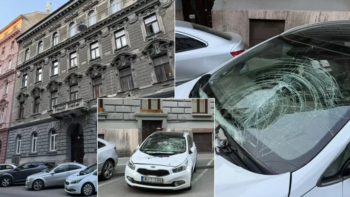 Dráma Erzsébetvárosban: autó mentette meg a harmadikról mélybe ugró fiatal életét!