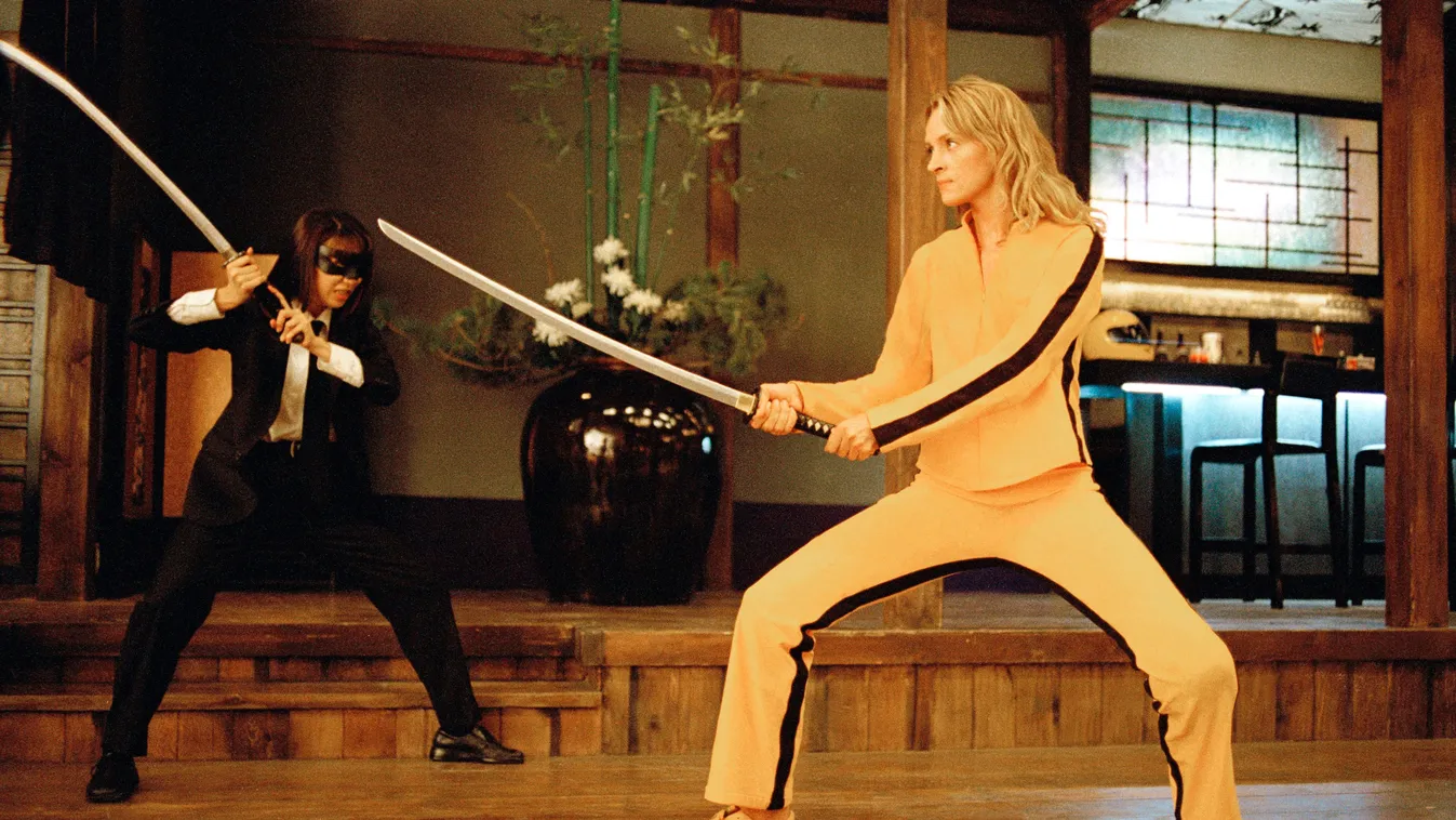A Kill Bill egy jelenete a Tarantino-kvízben.
