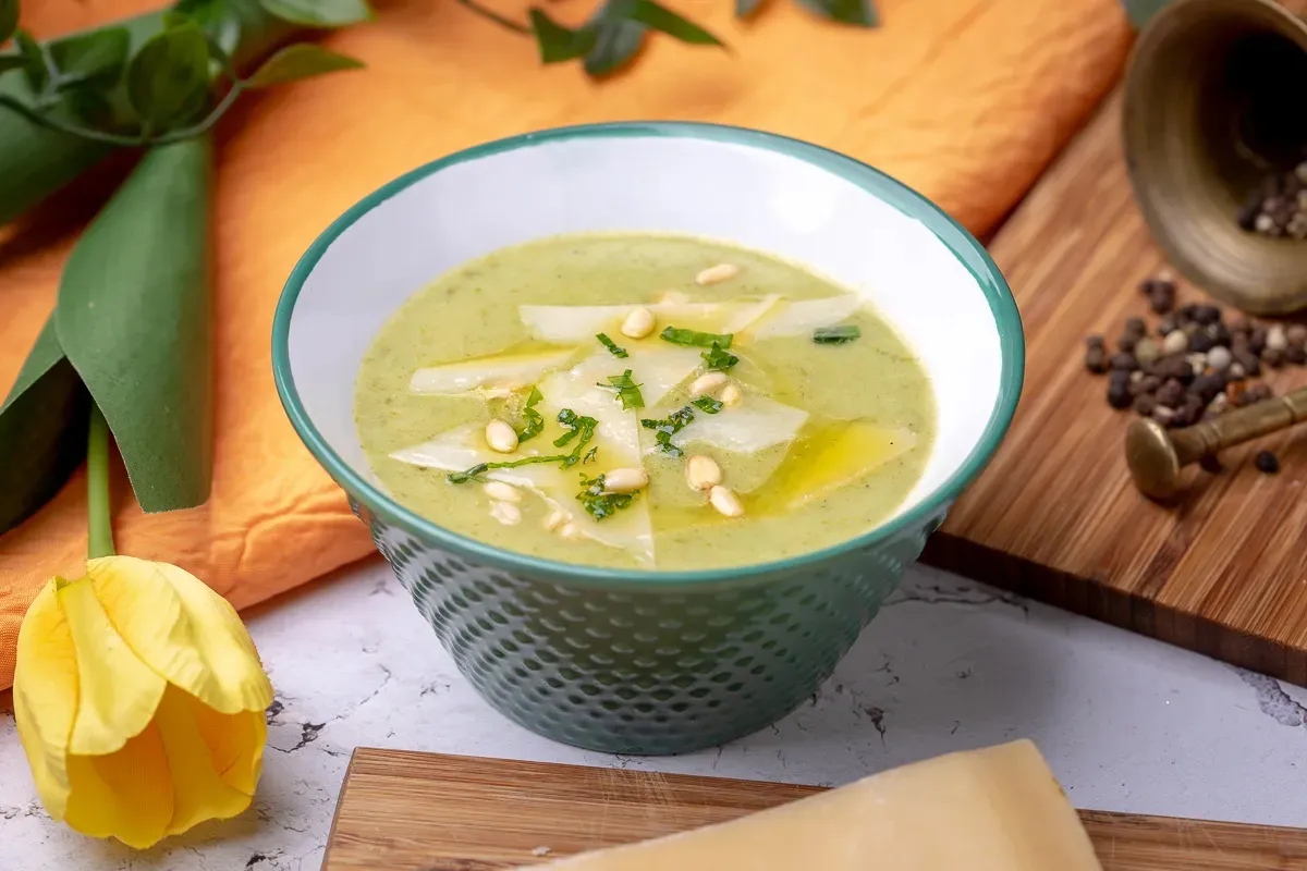 medvehagyma-krémleves