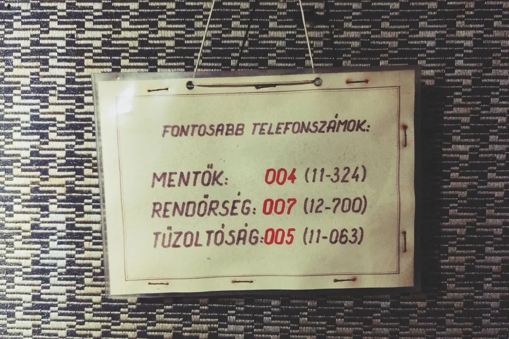 A legfontosabb akkori telefonszámok
