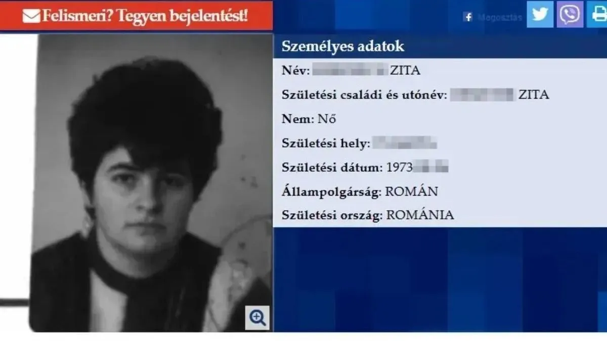 Az eltűnt nő holttestét 27 évvel később találták meg.