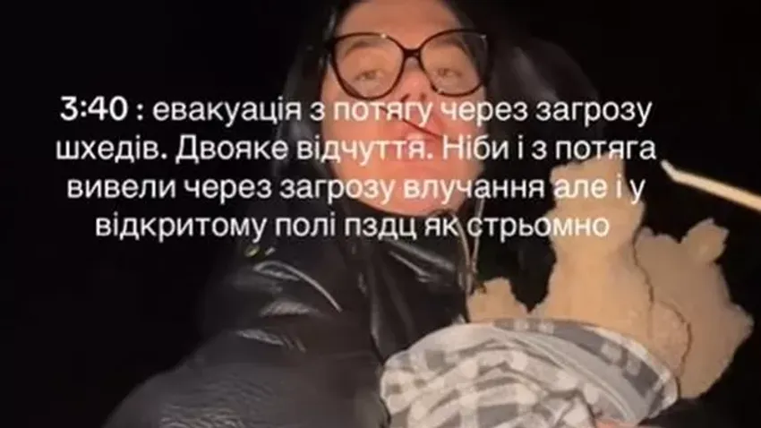 Csecsemőjével együtt menekült a drónok elől az édesanya