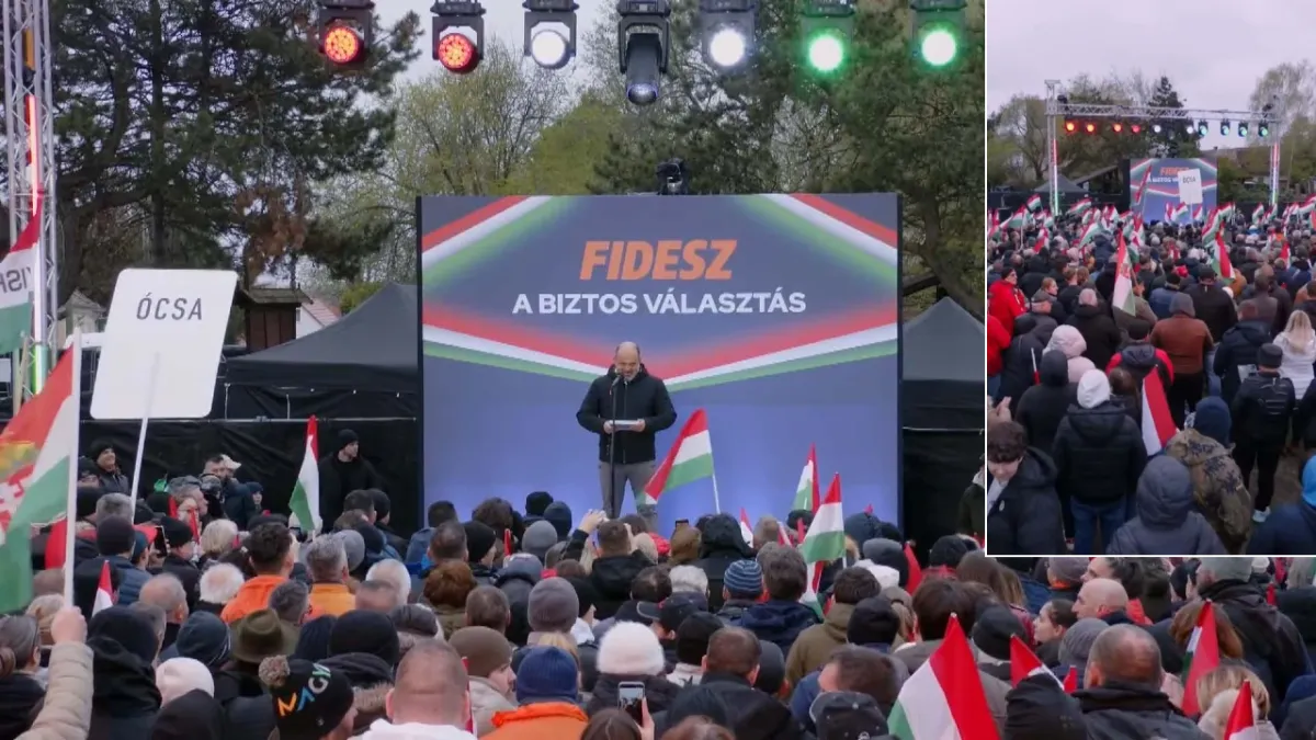 Országjárás: hiába a rossz idő, elképesztő a tömeg