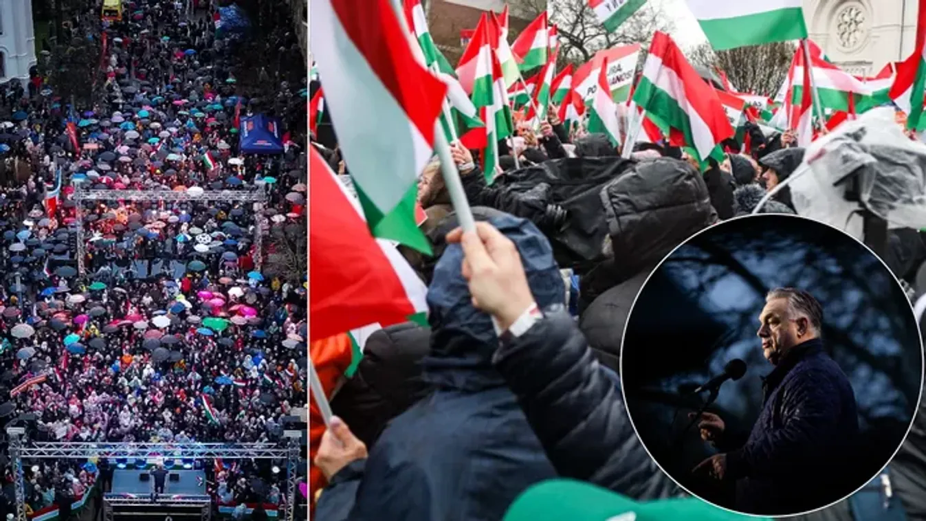 Orbán Viktor Szolnokon: "Mi vagyunk ünneplők, a tiszások az ünneprontók"