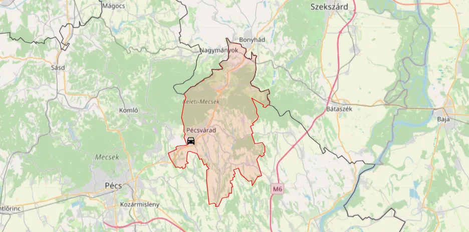 Teherautó és személygépkocsi ütközött össze Pécsvárad és Pécs között