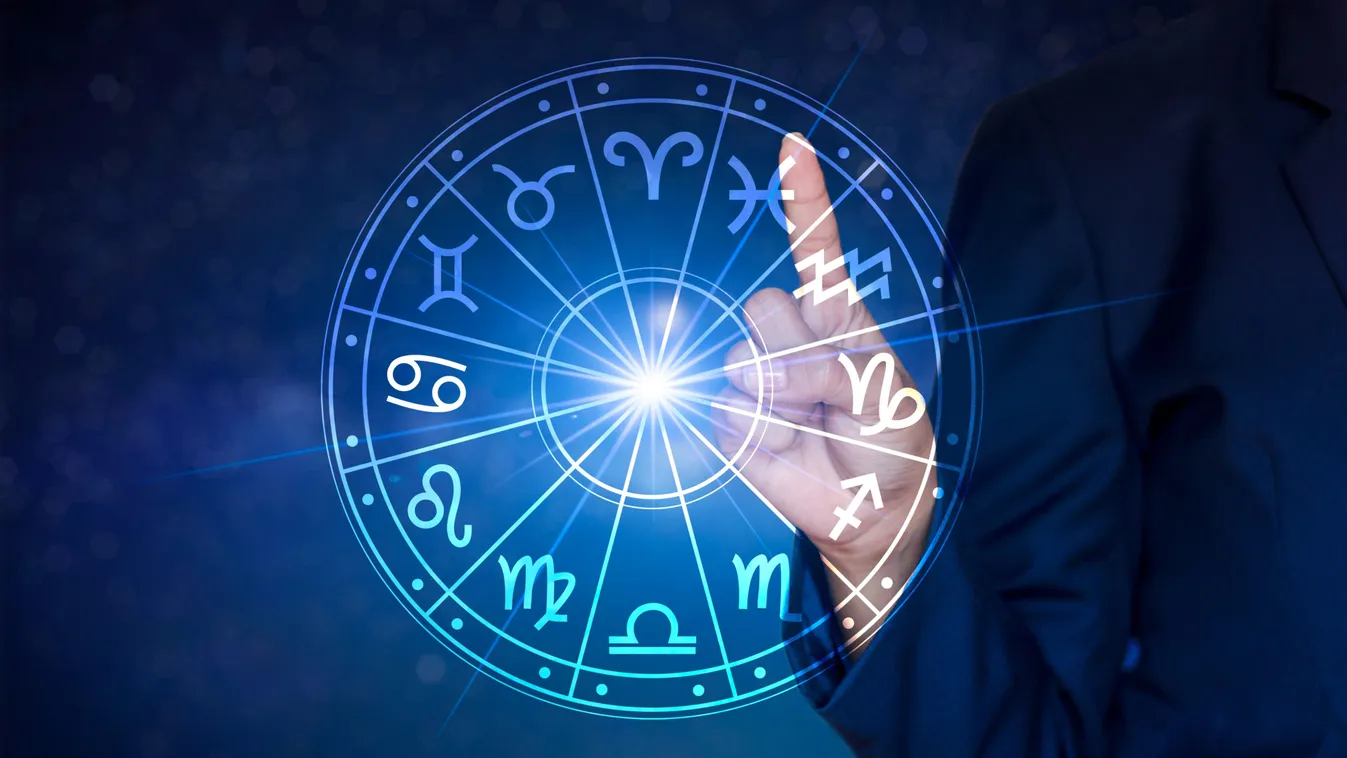 Horoszkópban használt zodiákus kör.