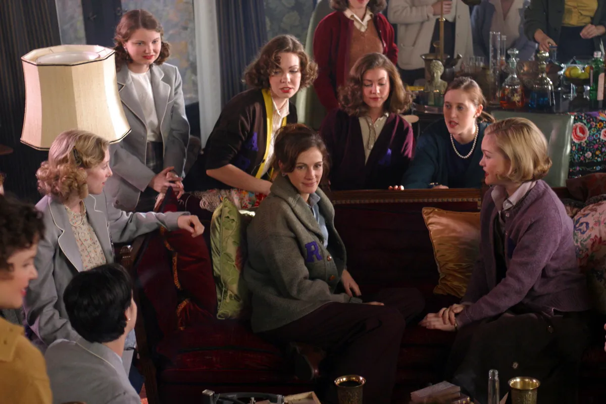 Julia Roberts a Mona Lisa mosolya című filmben.