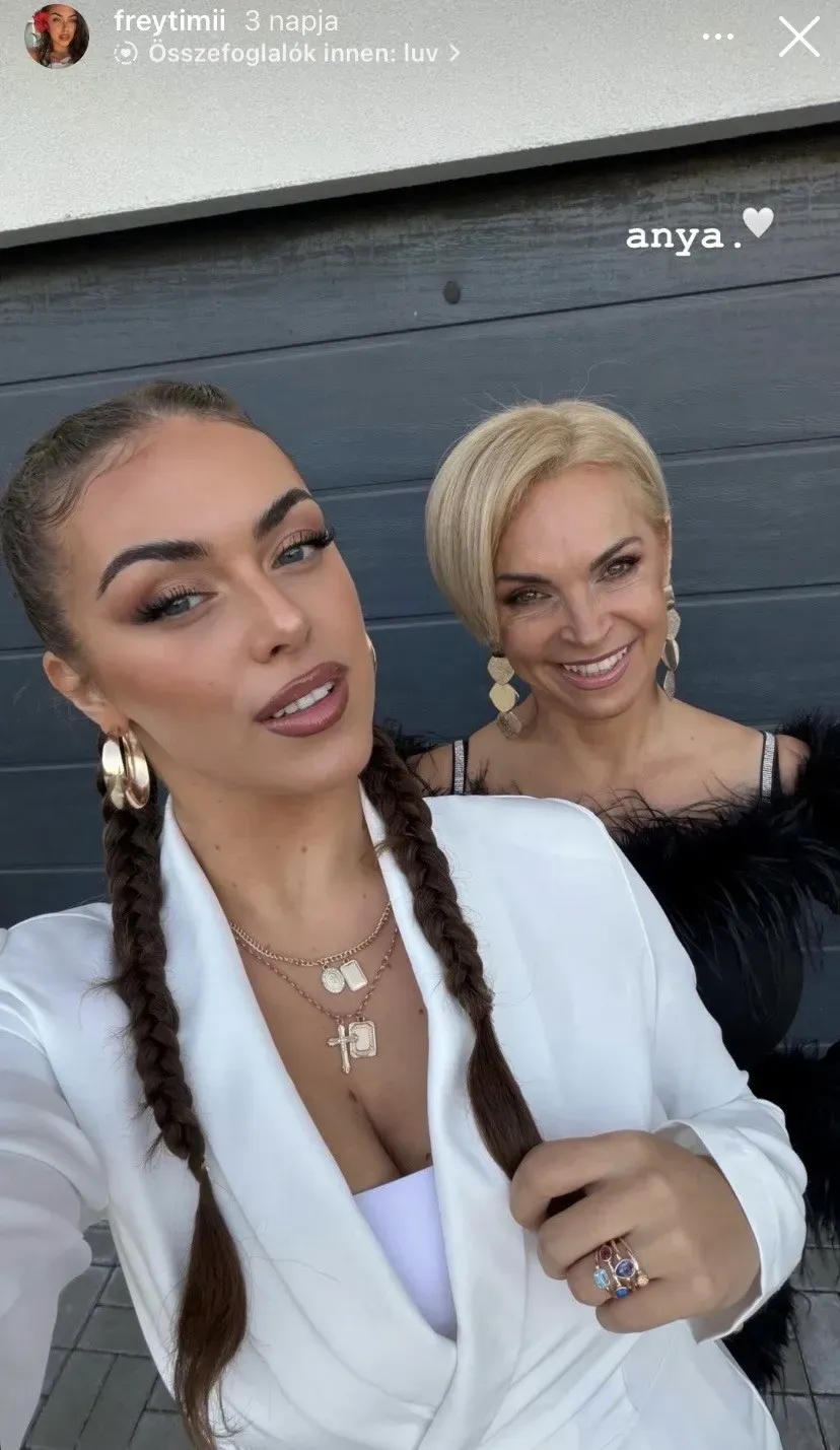 Frey Timi édesanyja gyönyörű