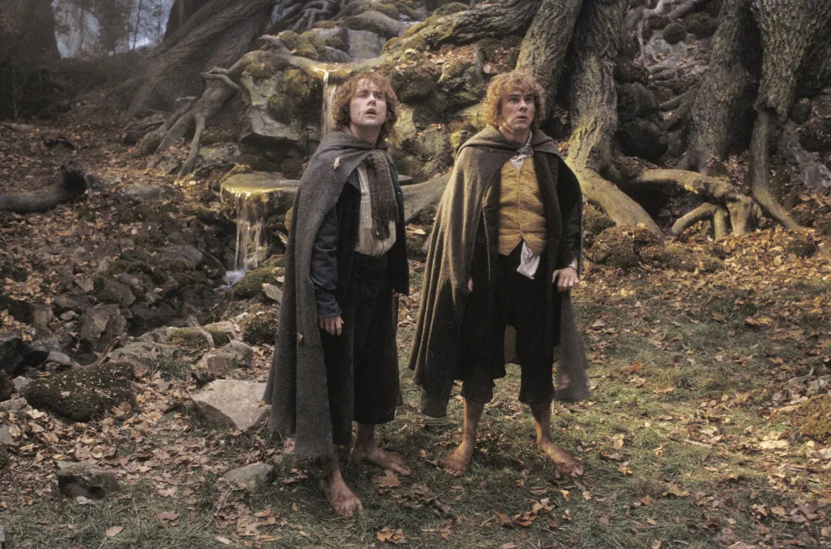 A Gyűrűk Ura: A két torony egy jelenetében Billy Boyd Pippinként.