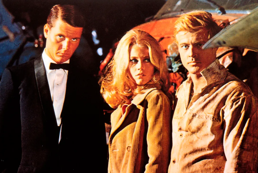 Robert Redford és Jane Fonda az Üldözők című filmben.