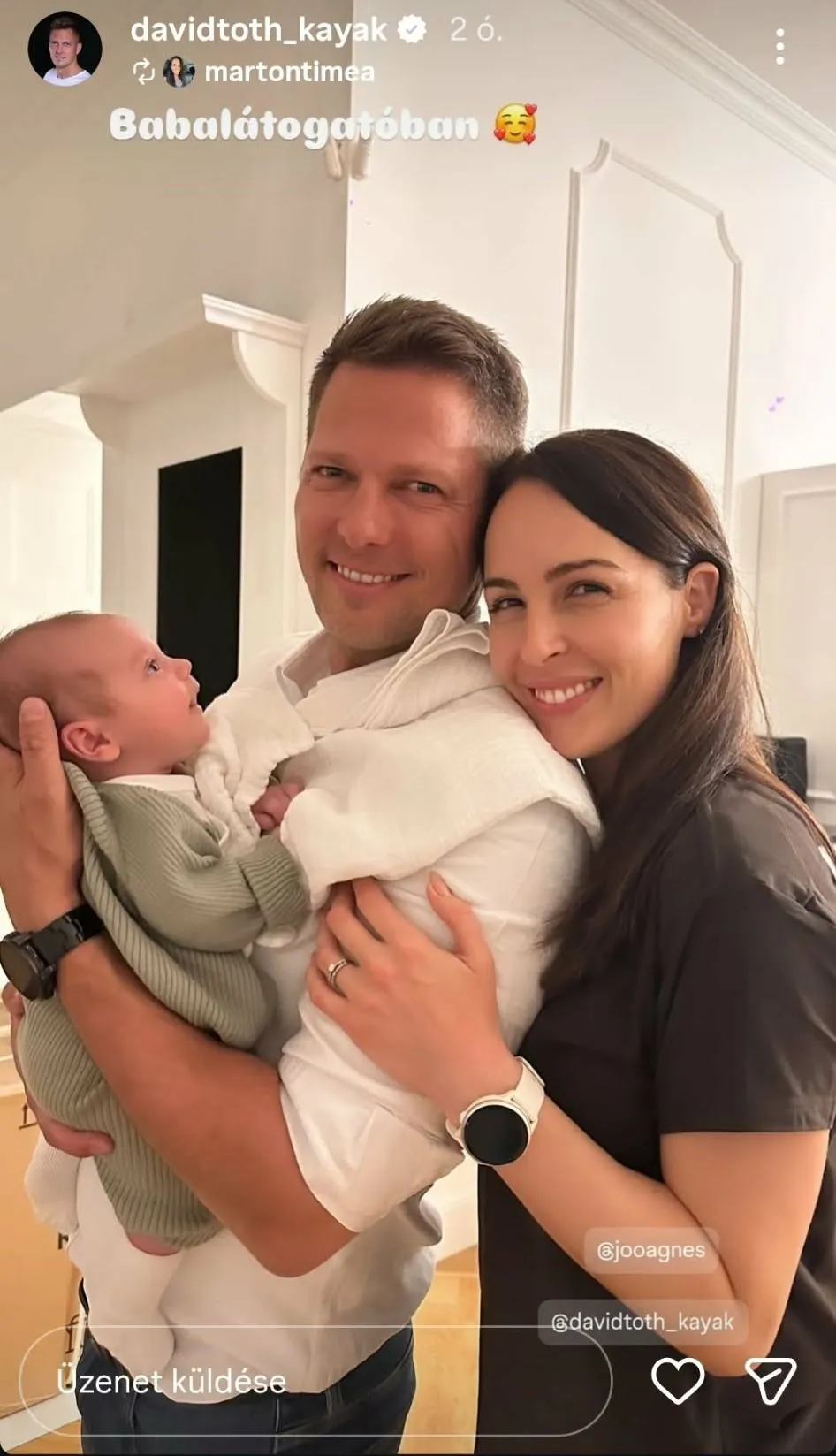 Tóth Dávid és felesége 