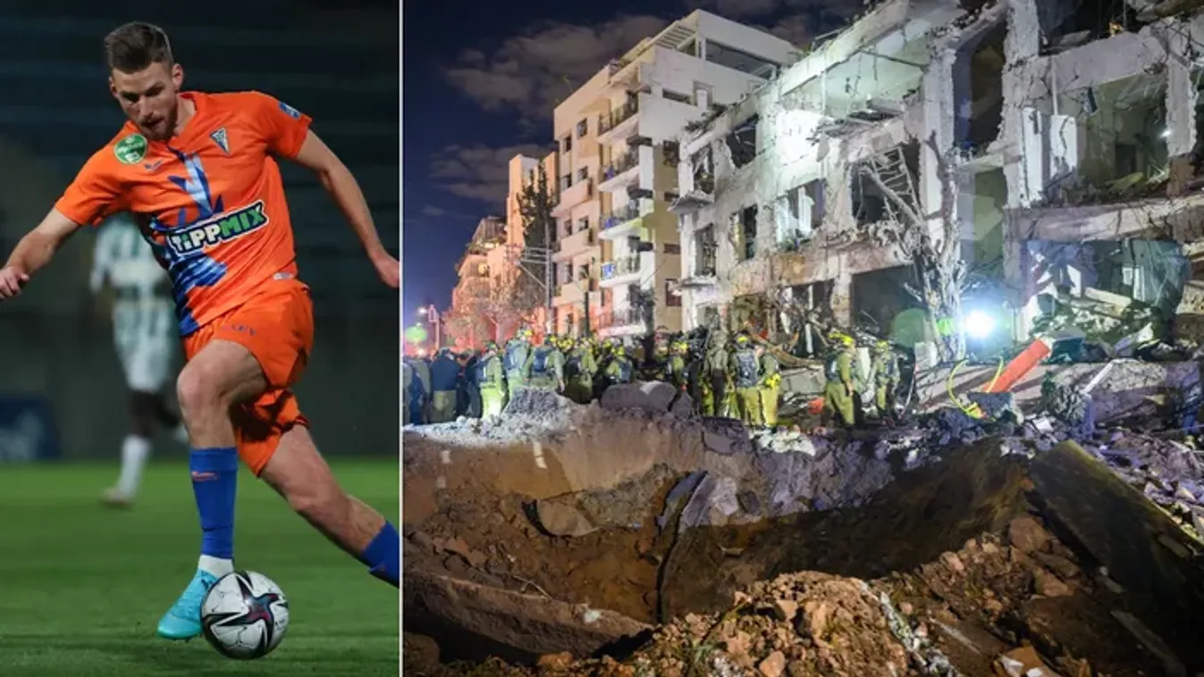 „Bombabiztosnak mondják a lakást" - a frontvonal közelében ragadt a magyar futballista